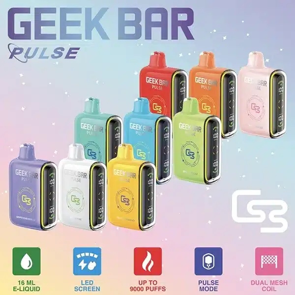 拋棄式電子煙Geek Bar Pulse